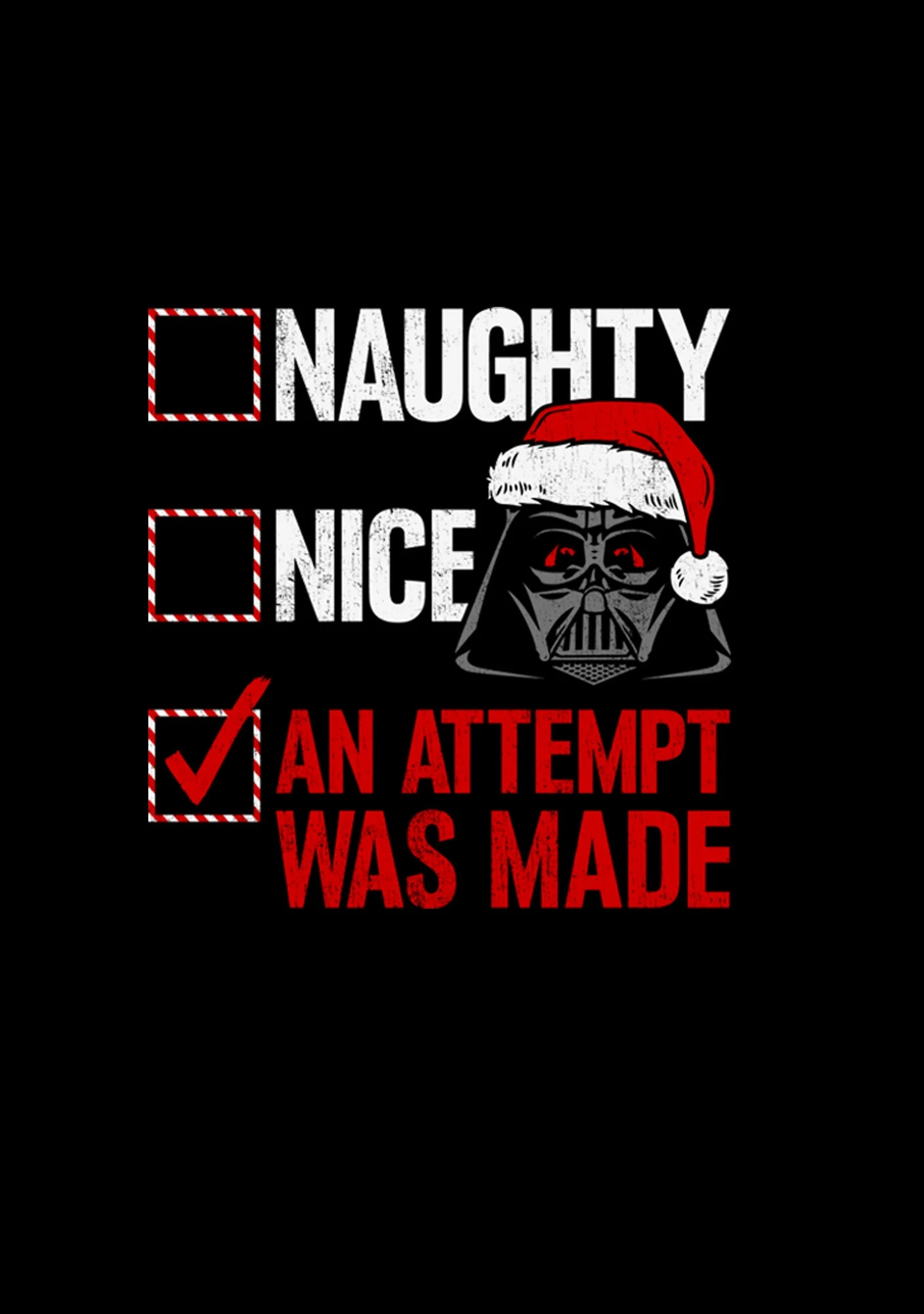 Boy's Star Wars Christmas Vader Attempt Made Pull Over Hoodie 4 Boy's Star Wars Christmas Vader Attempt Made Pull Over Hoodie - Image 2