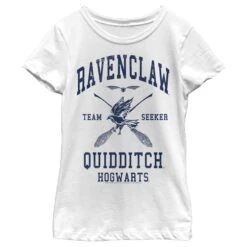 Girl's Harry Potter Ravenclaw Quidditch Seeker T-Shirt 17 Girl's Harry Potter Ravenclaw Quidditch Seeker T-Shirt -Fifthsun Shirts 19wbhh00051a 014 ravenclaw quidditch seeker 125 148 copy