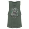 Junior's Harry Potter Slytherin House Shield Festival Muscle Tee