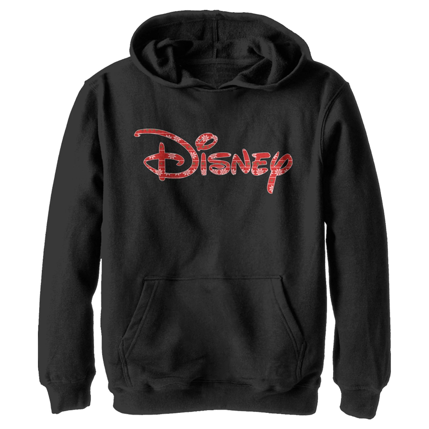 Boy's Disney Festive Christmas Logo Pull Over Hoodie 3 Boy's Disney Festive Christmas Logo Pull Over Hoodie