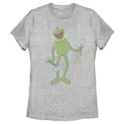 Women's The Muppets Kermit Flower Bouquet T-Shirt