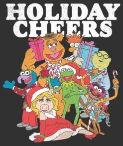 Men's The Muppets Holiday Cheers Sweatshirt -Fifthsun Shirts 20DNMP00044A 002 Very Muppet Holiday 113 swatch