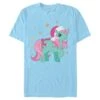 Men's My Little Pony Christmas Minty Gold Stars T-Shirt -Fifthsun Shirts 20HBLP00003A 001 Shine Bright 107 copy