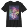 Boy's Power Rangers Rainbow Poster T-Shirt