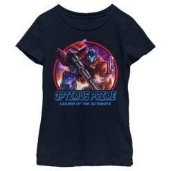 Girl's Transformers Optimus Prime Autobots Leader T-Shirt