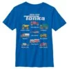 Boy's Tonka Truck Chart T-Shirt 2 Boy's Tonka Truck Chart T-Shirt -Fifthsun Shirts 20HBTK00010A 001 Truck Selection 54 copy