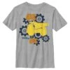 Boy's Tonka Truck Gears T-Shirt 1 Boy's Tonka Truck Gears T-Shirt -Fifthsun Shirts 20HBTK00013A 001 Truck Gears 54 copy