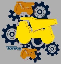 Boy's Tonka Truck Gears T-Shirt -Fifthsun Shirts 20HBTK00013A 001 Truck Gears 54 swatch