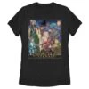 Women's Marvel Eternals Watercolor Poster T-Shirt -Fifthsun Shirts 20MFET00032A 002 ETERNALS GOLD FRAME POSTER 139 copy