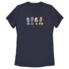 Women's Bratz Rainbow Crowd T-Shirt 2 Women's Bratz Rainbow Crowd T-Shirt -Fifthsun Shirts 20MGBZ00012B 003 Minimal Bratz 113 100