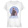 Junior's Marvel The Falcon And The Winter Soldier Retro Bucky T-Shirt -Fifthsun Shirts 20MLFW00014A 002 Distressed Bucky 82 copy
