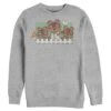 Men's Nintendo Animal Crossing Nook Family Portrait Sweatshirt -Fifthsun Shirts 20NNTD00014A 020 Nook Family 162 148 5