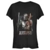 Junior's Star Wars: The Mandalorian Din Djarin Beskar Armor T-Shirt 2 Junior's Star Wars: The Mandalorian Din Djarin Beskar Armor T-Shirt -Fifthsun Shirts 20STMD01062A 003 MandoMon Epi7 No No copy