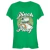 Junior's Star Wars The Last Jedi BB-8 St. Patrick's Day Pinch Proof T-Shirt -Fifthsun Shirts 20STRE00022A 004 Pinch Proof BB8 112 copy