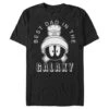 Men's Looney Tunes Father's Day Marvin The Martian Best Dad T-Shirt -Fifthsun Shirts 20WBLT00346A 001 Galaxy Dad 54 copy