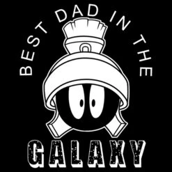 Men's Looney Tunes Father's Day Marvin The Martian Best Dad T-Shirt -Fifthsun Shirts 20WBLT00346A 001 Galaxy Dad 54 swatch 7dafa589 7b66 4eba 81c2 cb5632fb1433