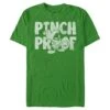 Men's Looney Tunes St. Patrick's Day Marvin The Martian Pinch Proof T-Shirt
