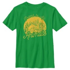 Boy's Bambi Friend To All Animals T-Shirt
