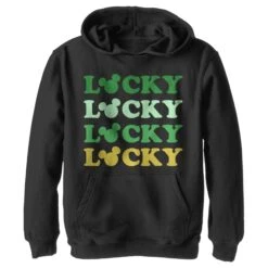 Boy's Mickey & Friends Mickey And Friends Lucky Stack Pull Over Hoodie
