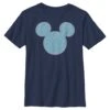 Boy's Mickey & Friends Mickey And Friends Paisley Silhouette T-Shirt -Fifthsun Shirts 20dnmc00044a 019 mickey americana paisley 143 132 copy