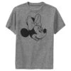 Boy's Mickey & Friends Simple Minnie Performance Tee -Fifthsun Shirts 20dnmc00064b 003 minnie face 93 147 copy