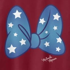 Junior's Mickey & Friends Minnie Starry Bow Racerback Tank Top 7 Junior's Mickey & Friends Minnie Starry Bow Racerback Tank Top -Fifthsun Shirts 20dnmc00121a 005 minnie stars bow 113 147 swatch