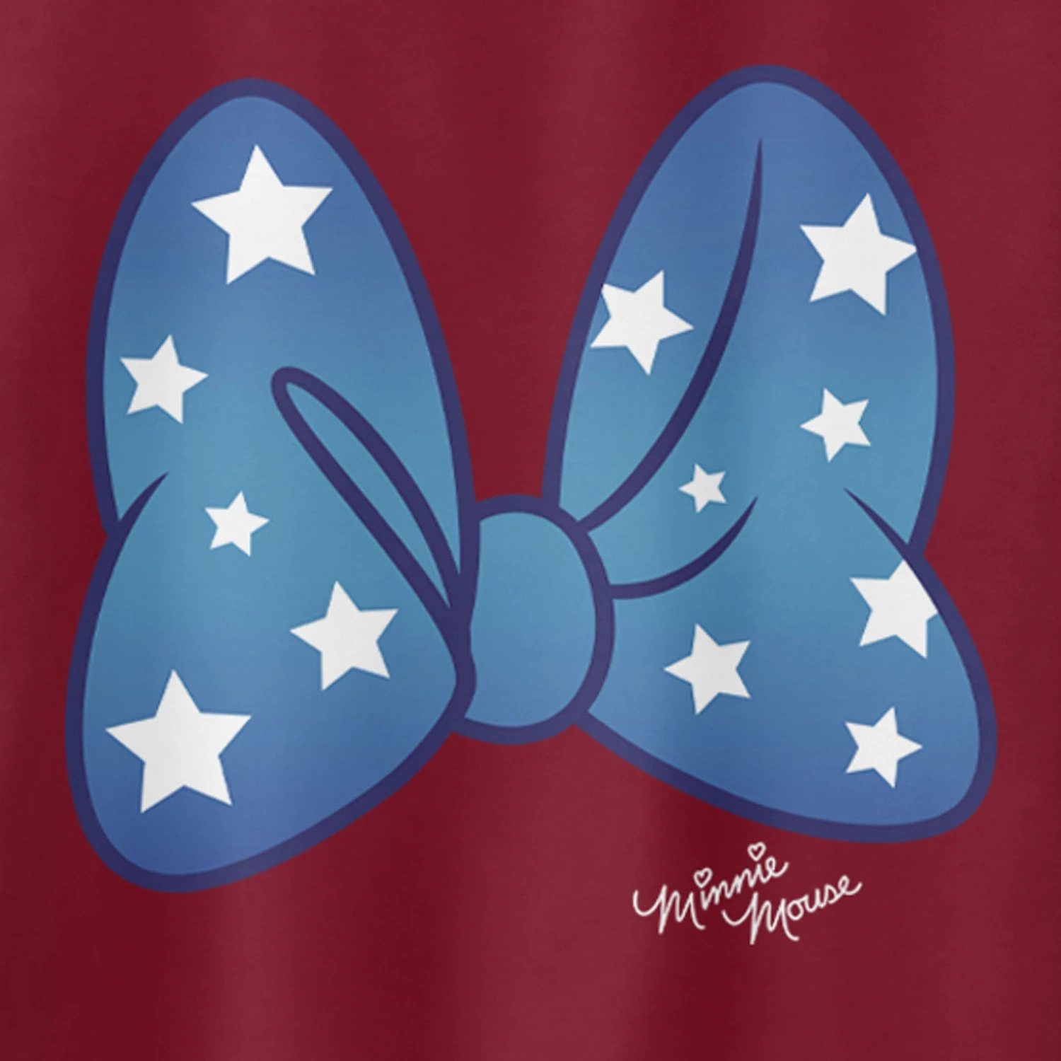 Junior's Mickey & Friends Minnie Starry Bow Racerback Tank Top 4 Junior's Mickey & Friends Minnie Starry Bow Racerback Tank Top - Image 2