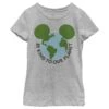 Girl's Mickey & Friends Mickey Mouse Be Kind To Our Planet T-Shirt -Fifthsun Shirts 20dnmc00147a 014 be kind 119 147 copy