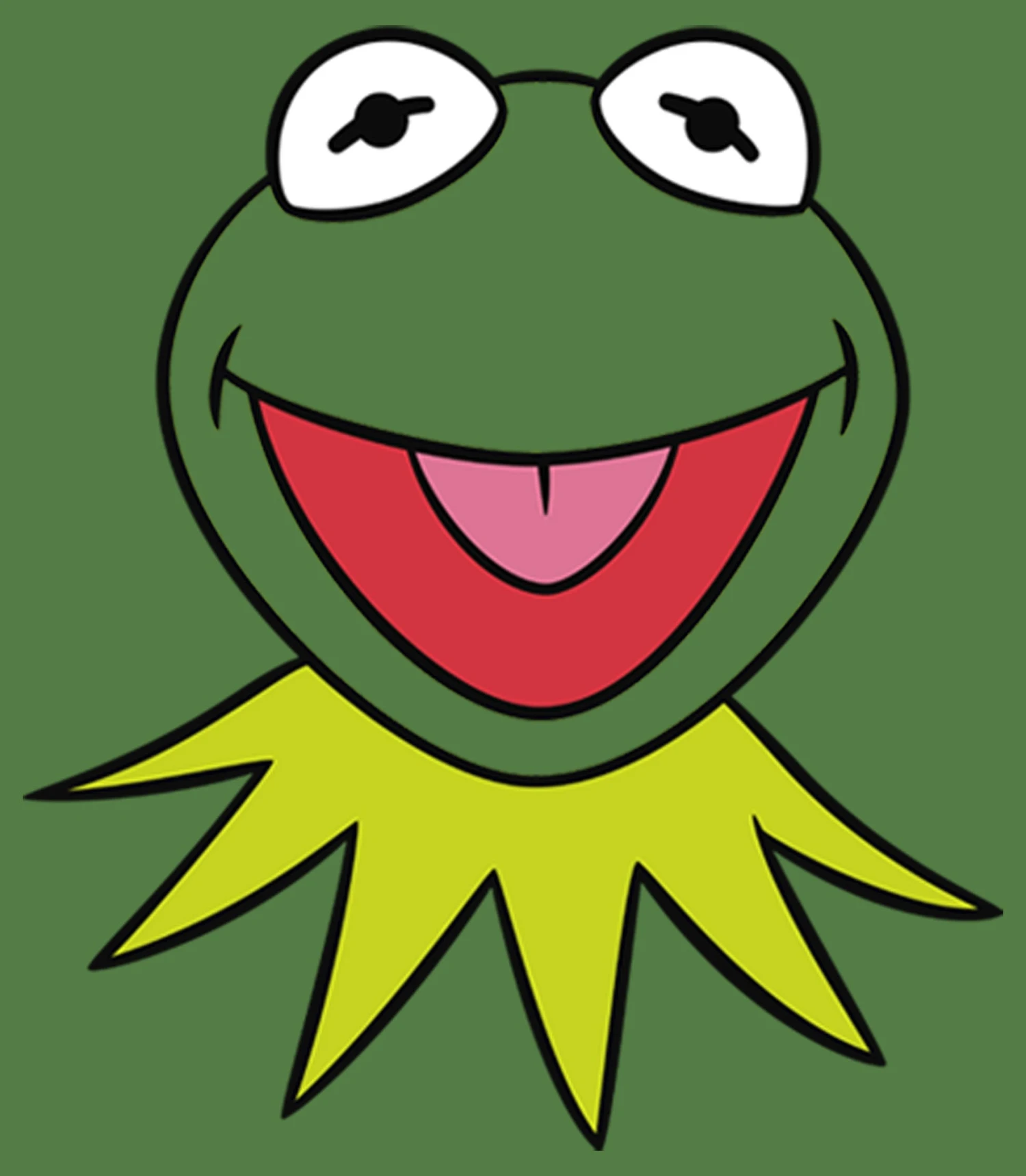 Women's The Muppets Kermit Costume Tee Racerback Tank Top 4 Women's The Muppets Kermit Costume Tee Racerback Tank Top - Image 2