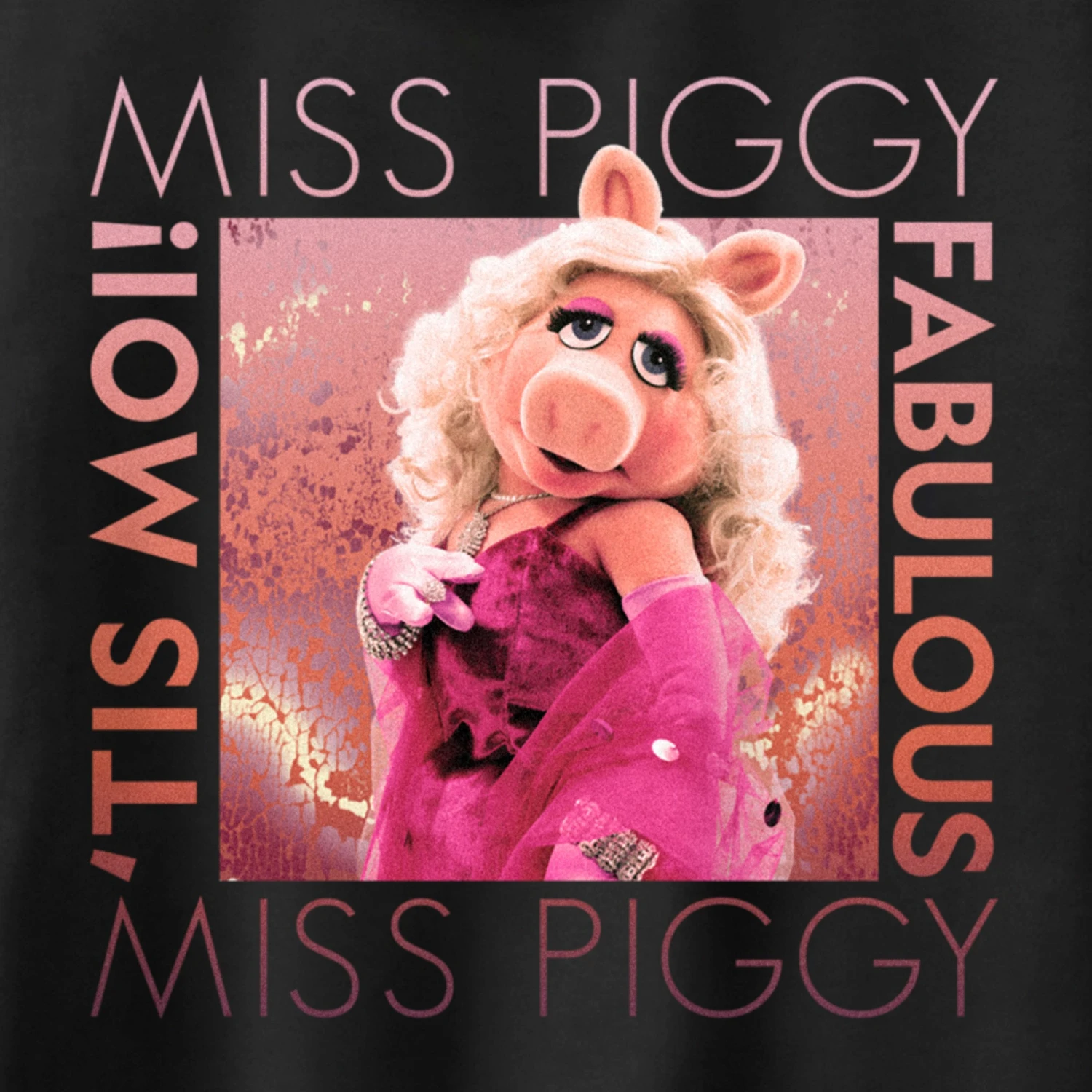 Junior's The Muppets Miss Piggy Fabulous Racerback Tank Top 4 Junior's The Muppets Miss Piggy Fabulous Racerback Tank Top - Image 2