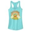 Junior's The Muppets Kermit Retro Green Racerback Tank Top -Fifthsun Shirts 20dnmp00030a 013 green kermit 82 175 copy
