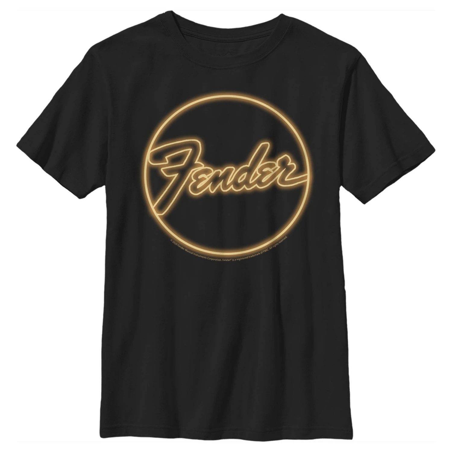 Boy's Fender Neon Logo T-Shirt 3 Boy's Fender Neon Logo T-Shirt