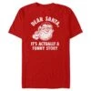 Men's Lost Gods It's A Funny Story T-Shirt 2 Men's Lost Gods It's A Funny Story T-Shirt -Fifthsun Shirts 20misc01168a 001 dear santa 52 copy