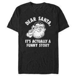 Men's Lost Gods It's A Funny Story T-Shirt -Fifthsun Shirts 20misc01168a 002 dear santa 52 175 copy