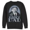 Men's Addams Family #1 Kooky Dad Gomez Addams Sweatshirt -Fifthsun Shirts 20mmaf00002a 005 no. 1 kooky dad 143 148 copy