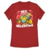 Women's Transformers Bumblebee Bee My Valentine T-Shirt
