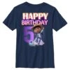 Boy's Ridley Jones Ridley 5th Birthday T-Shirt -Fifthsun Shirts 21NXRJ00027A 001 5th Bday 176 copy