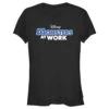 Junior's Monsters At Work Classic Logo Tee T-Shirt 2 Junior's Monsters At Work Classic Logo Tee T-Shirt -Fifthsun Shirts 21PXMW00015A 003 Monsters Work Logo 134 copy