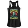 Junior's Star Wars: The Book Of Boba Fett Rancor Keeper Racerback Tank Top -Fifthsun Shirts 21STBF00131A 010 Side By Side xx 132 copy
