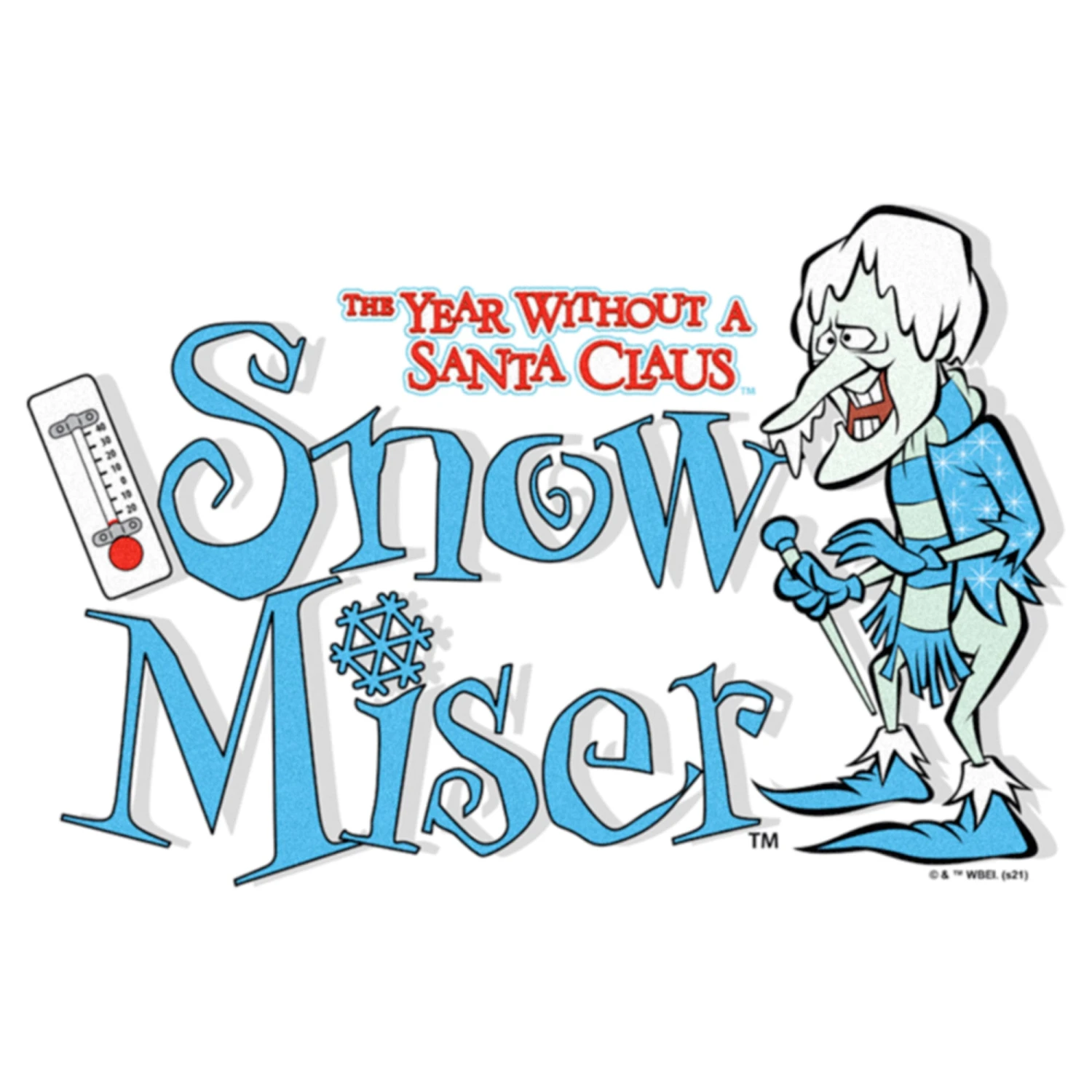 Women's The Year Without A Santa Claus Snow Miser T-Shirt 4 Women's The Year Without A Santa Claus Snow Miser T-Shirt - Image 2
