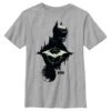 Boy's The Batman Mirror Riddler Skyline T-Shirt -Fifthsun Shirts 21wbtb00037a 003 batman skyline 174 copy