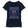 Girl's Guardians Of The Galaxy Holiday Special Ugly Christmas Sweater T-Shirt -Fifthsun Shirts 22mfgh00012a 004 ugly sweater 176 copy