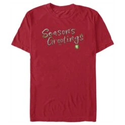 Men's Guardians Of The Galaxy Holiday Special Season's Grootings T-Shirt