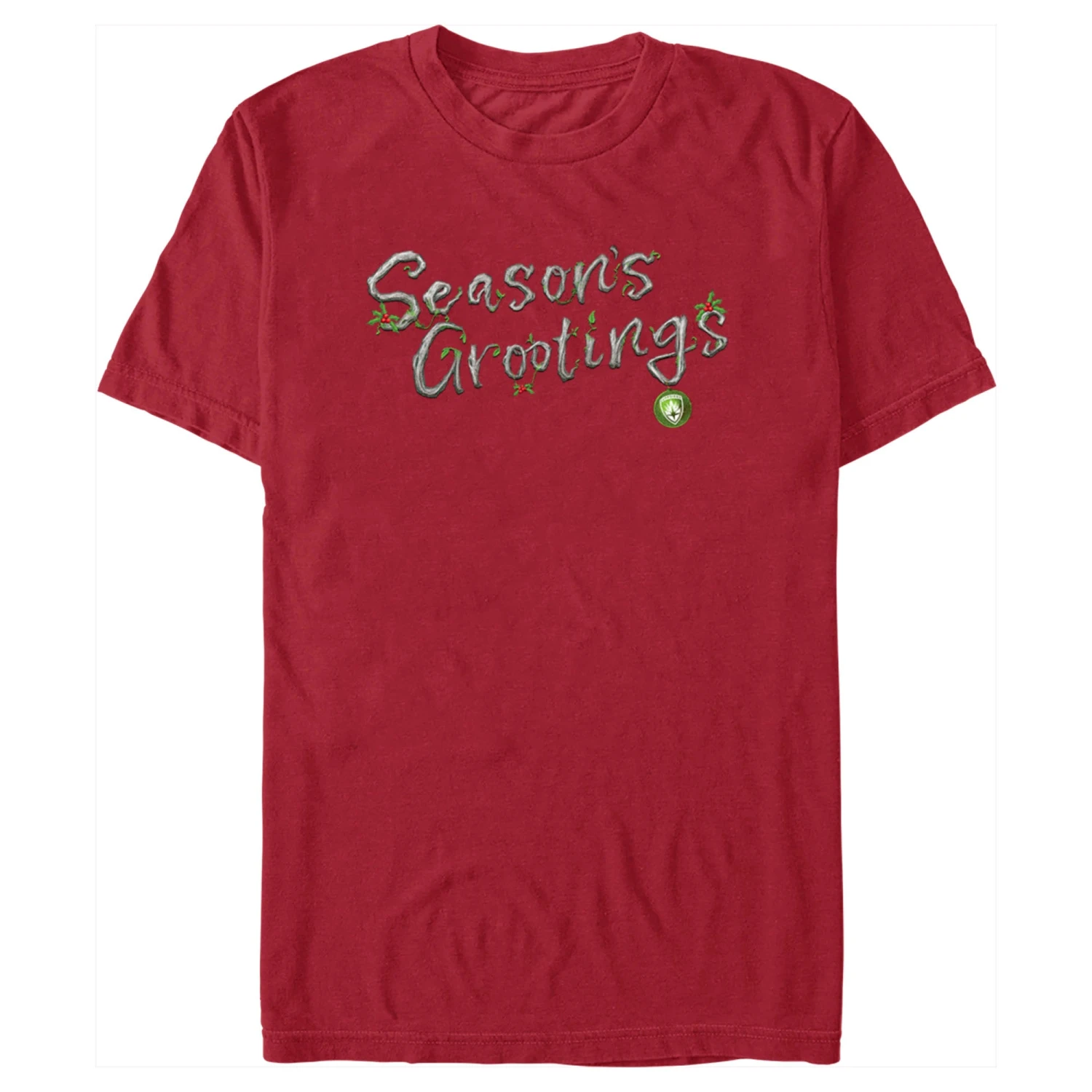Men's Guardians Of The Galaxy Holiday Special Season's Grootings T-Shirt 3 Men's Guardians Of The Galaxy Holiday Special Season's Grootings T-Shirt