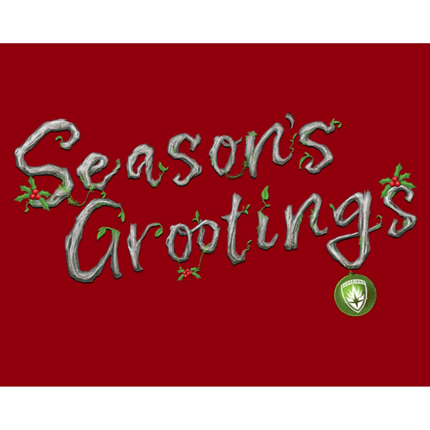 Men's Guardians Of The Galaxy Holiday Special Season's Grootings T-Shirt 4 Men's Guardians Of The Galaxy Holiday Special Season's Grootings T-Shirt - Image 2