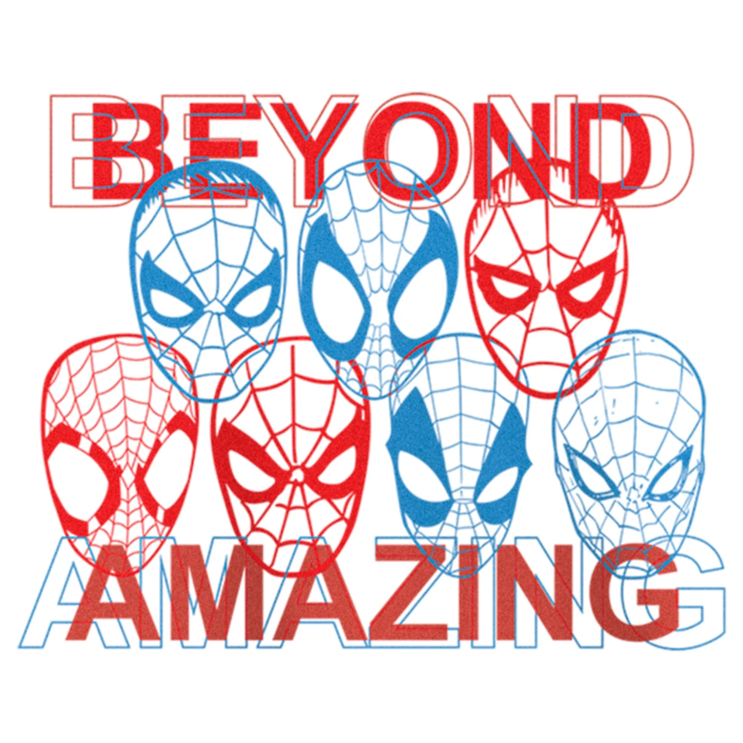 Girl's Spider-Man: Beyond Amazing 3D Masks T-Shirt 4 Girl's Spider-Man: Beyond Amazing 3D Masks T-Shirt - Image 2