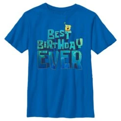 Boy's SpongeBob SquarePants Best Birthday Ever T-Shirt