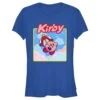 Junior's Nintendo Kirby Flying Portrait T-Shirt -Fifthsun Shirts 22nntd00053a 012 starry box 125 178 copy