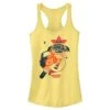 Junior's Stranger Things Put On Your Thinking Cap Racerback Tank Top -Fifthsun Shirts 22nxst00071a 004 thinking cap 154 copy