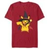 Men's Pokemon Halloween Pikachu Witch Costume T-Shirt 1 Men's Pokemon Halloween Pikachu Witch Costume T-Shirt -Fifthsun Shirts 22pmpo01219a 001 witches hat 54 copy
